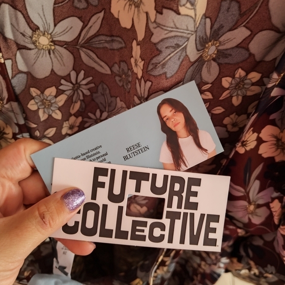 NWT Long Sleeve Satin Mini Dress by Future Collective with Reese Blutstein 4X ⭐ - Picture 11 of 12